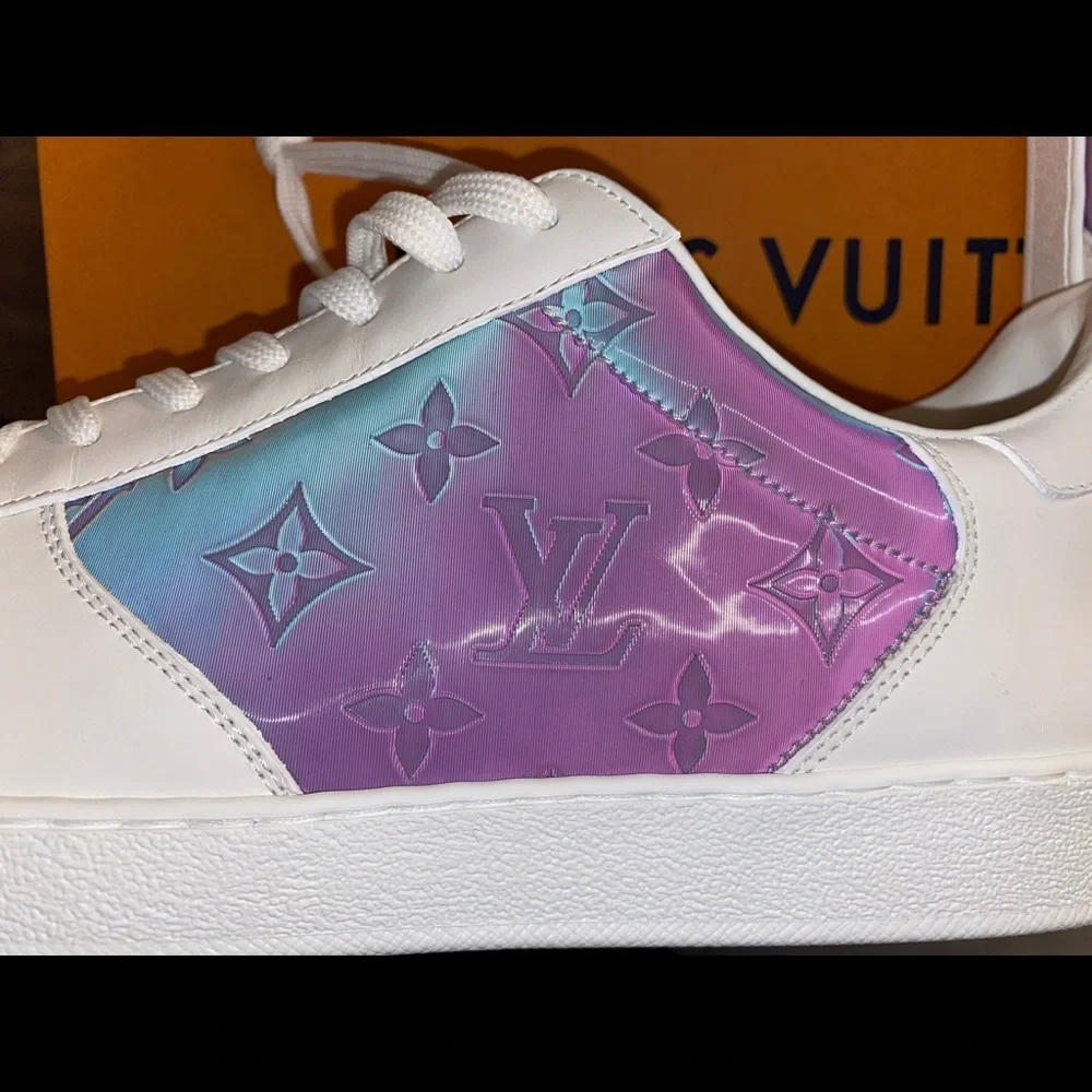 Louis Vuitton x Virgil Abloh White Reflective Rivoli Sneaker - Picture 7 of 12